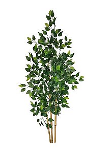 Planta Árvore Artificial Bambu Real Toque 1,6m